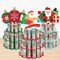 Big Dot of Happiness Assorted Merry Christmas - DIY Holiday Money Holder Gift - Cash Cake - Set of 3